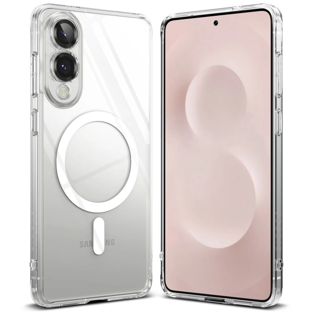 Kryt Ringke Fusion Magnetic MagSafe Samsung Galaxy S25 Edge Clear