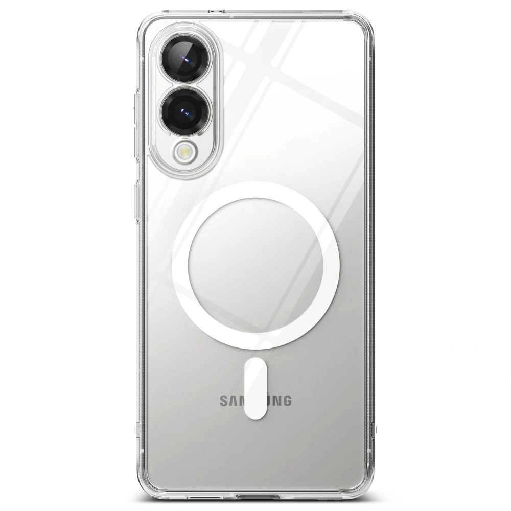 Kryt Ringke Fusion Magnetic MagSafe Samsung Galaxy S25 Edge Clear