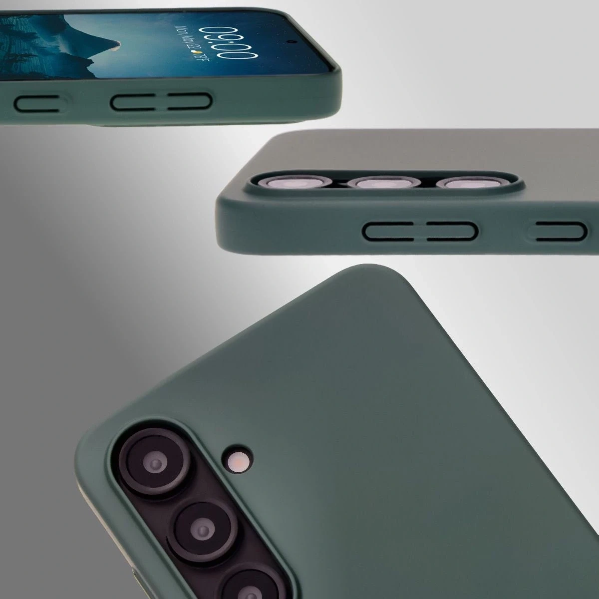 Kryt Bizon Case Lupka Samsung Galaxy S24 FE green