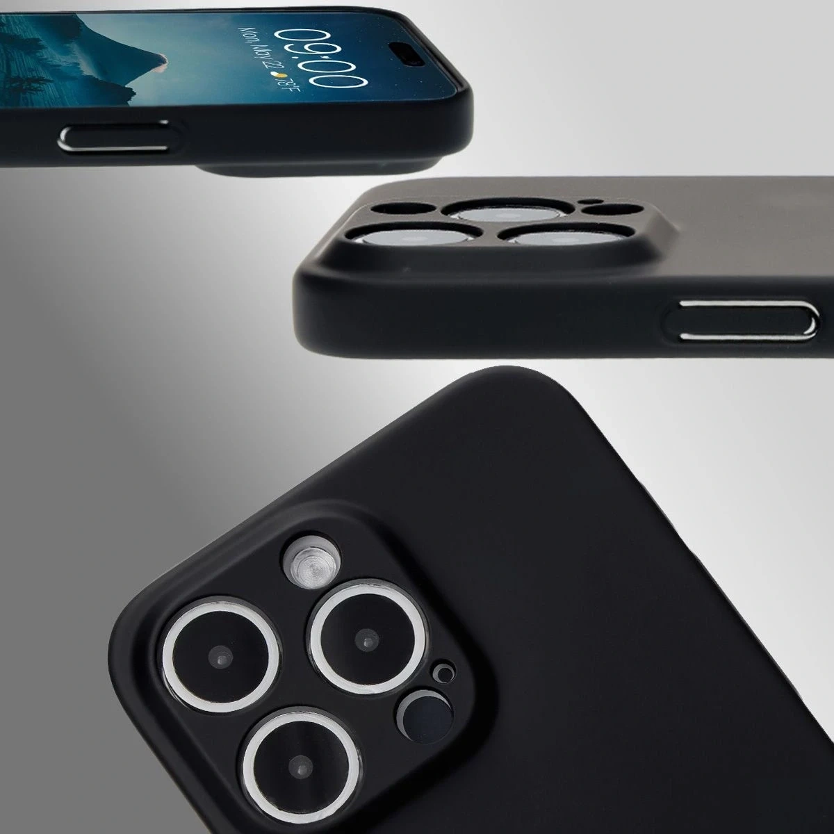 Kryt Bizon Case Lupka Apple iPhone 15 Pro Max black