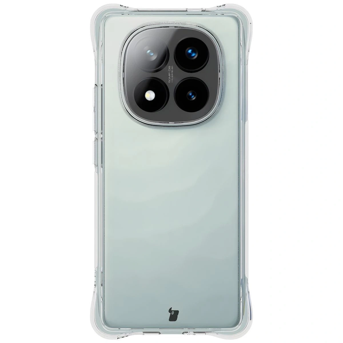 Kryt Bizon Case Clear Pack flexible case + 2x screen film Xiaomi Redmi Note 14 Pro+ Plus 5G
