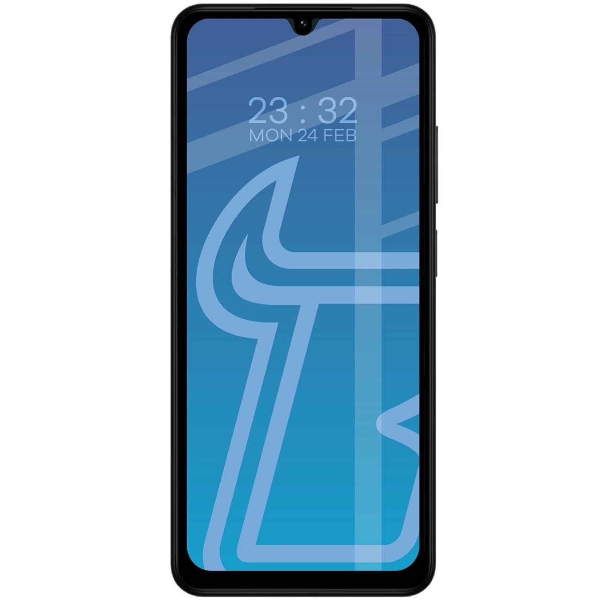 Ochranné sklo Bizon Glass Edge 2 Xiaomi Redmi A5 4G / Poco C71 black frame