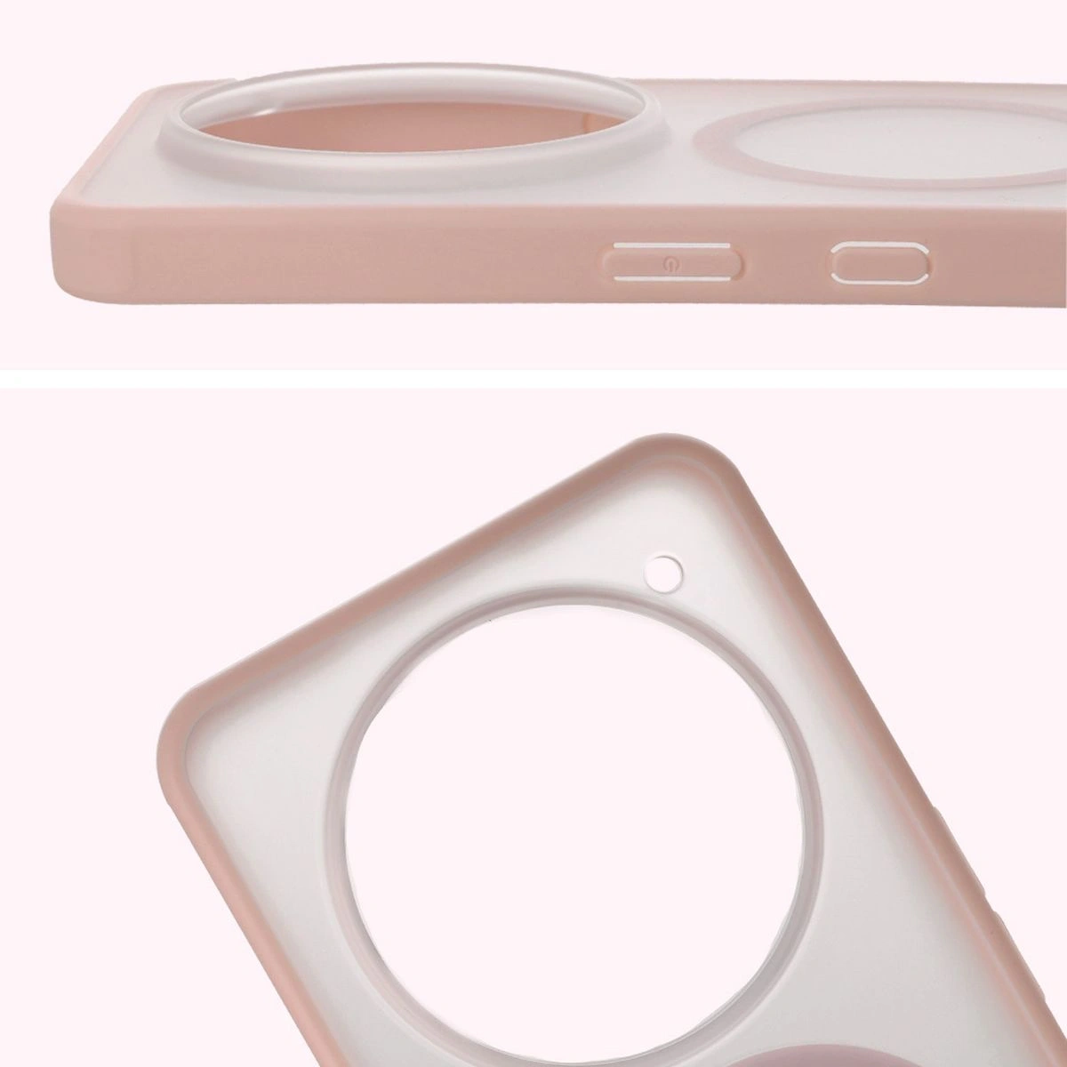 Kryt Bizon Case MatteO Magnetic Nothing Phone (3a) Pro smoky pink