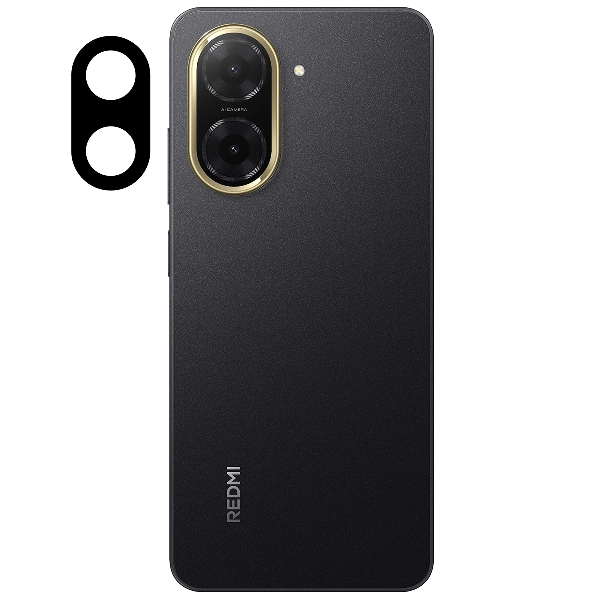 Ochranné sklo Bizon Glass Silk Lens Xiaomi Redmi A5 4G / Poco C71 [2 PACK]