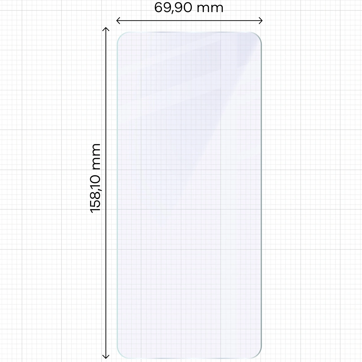 Ochranné sklo Bizon Glass Mule Realme 14 5G