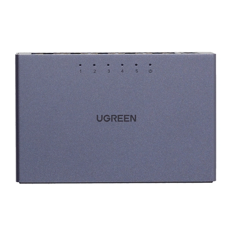 UGREEN CM633 5-Port GigaBit Ethernet Switch (Black)