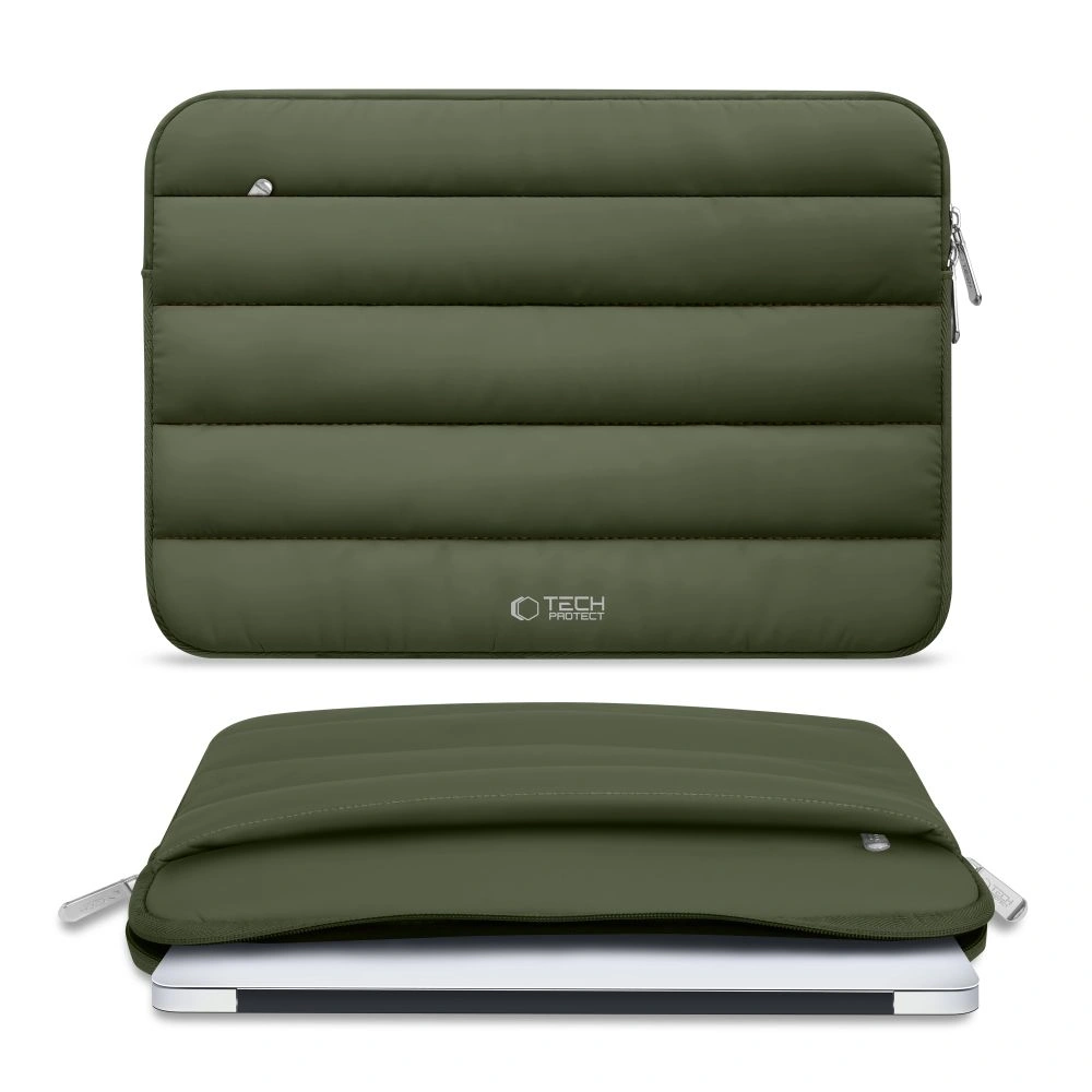 Kryt Tech-Protect Fluffy Laptop 15-16 Army Green