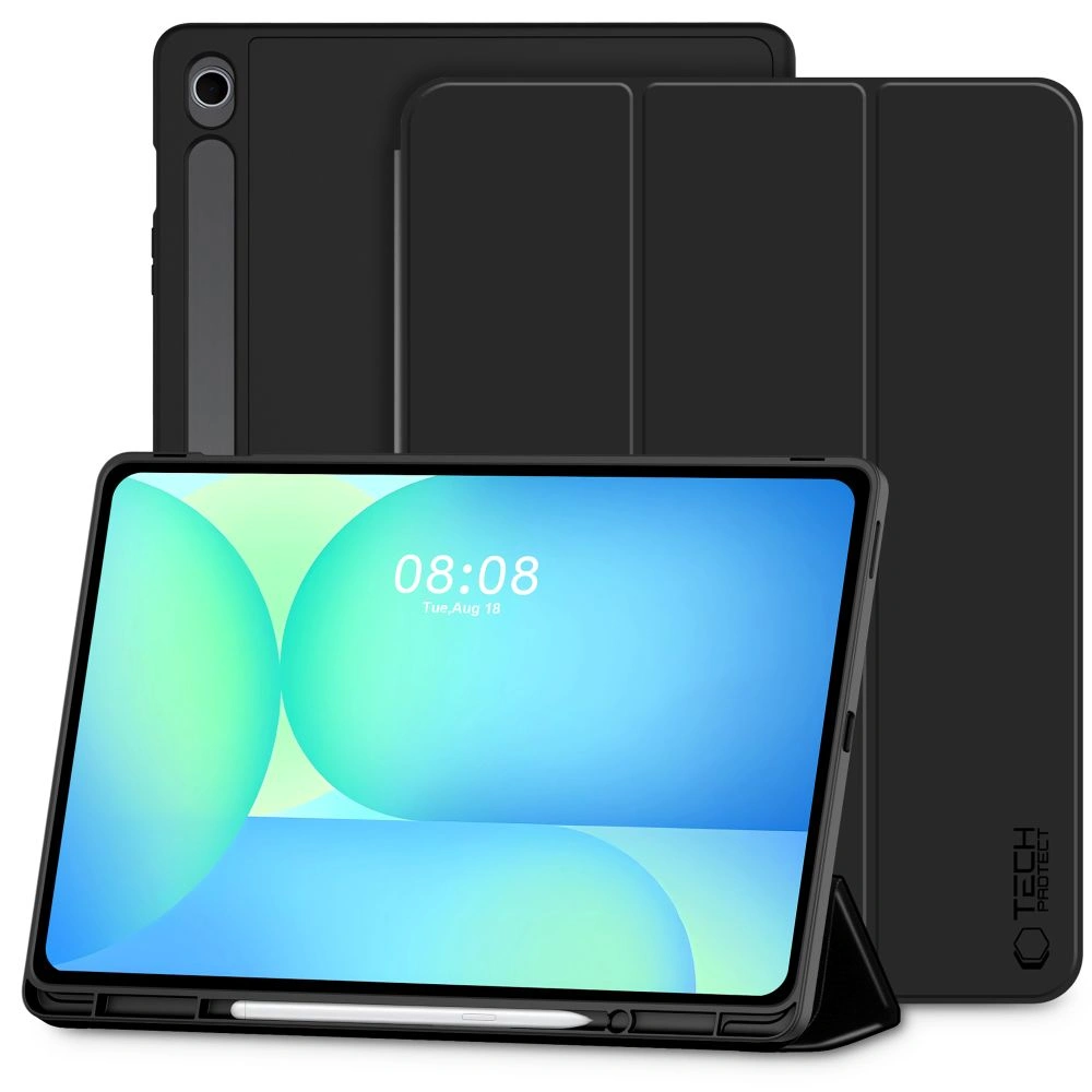 Kryt Tech-Protect SmartCase Pen Samsung Galaxy Tab S10 FE+ Plus 13.1 X620 / X626b Black