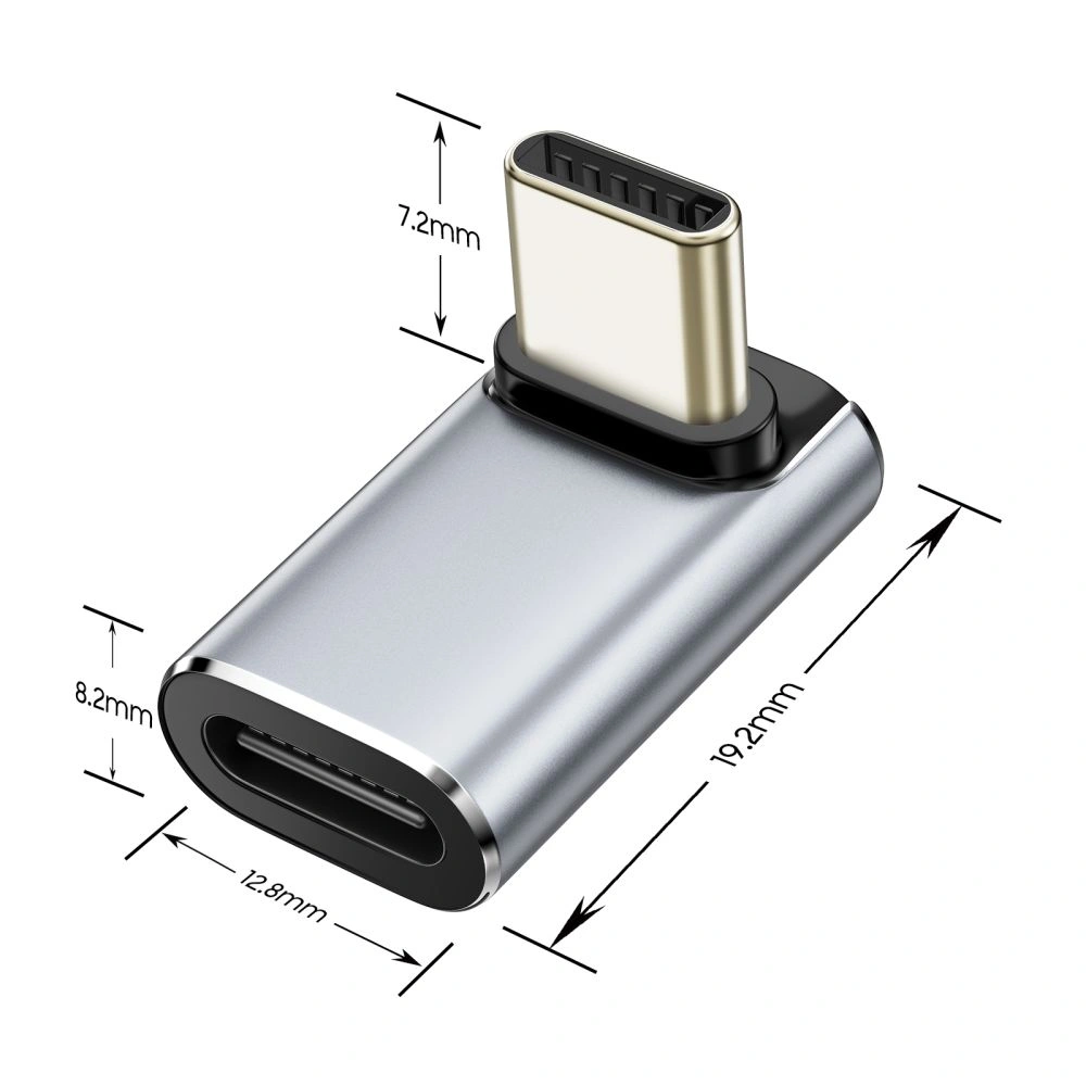 Tech-Protect Ultraboost AA02 Angle Adapter USB-C Grey