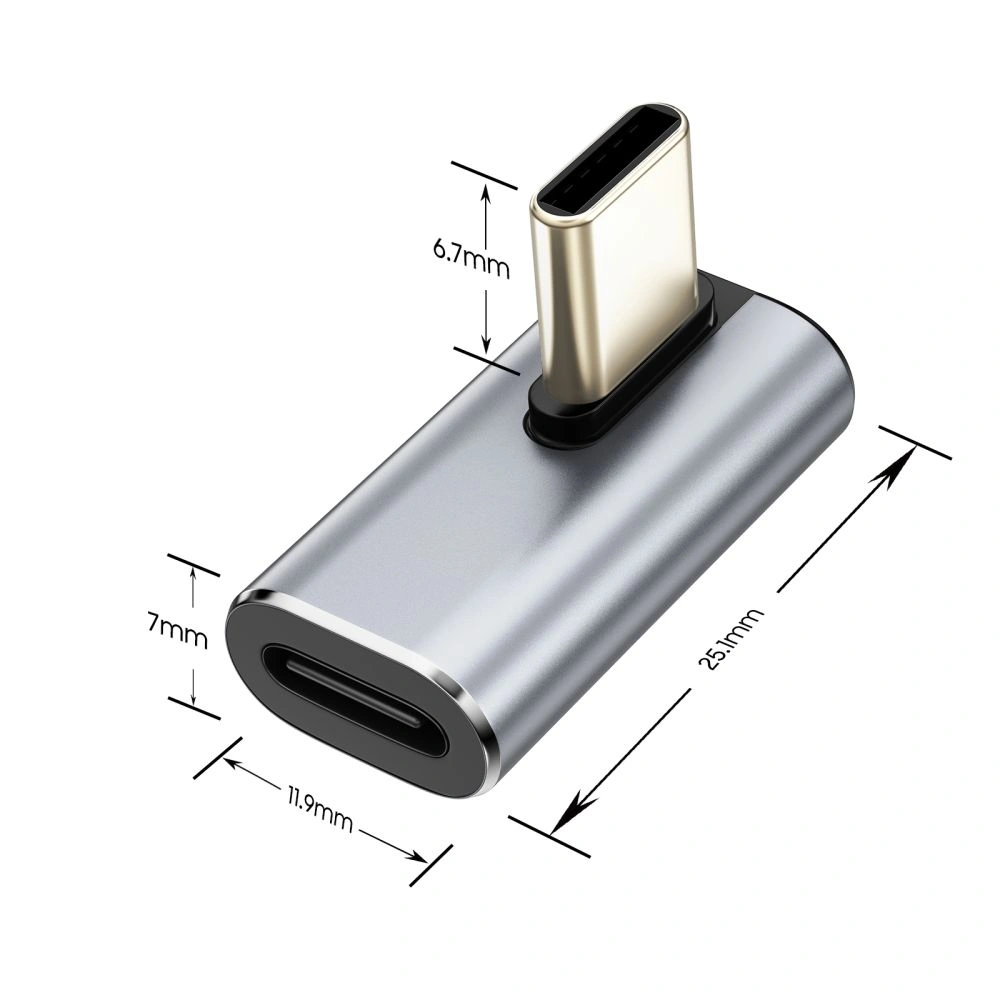 Tech-Protect Ultraboost AA03 Angle Adapter USB-C Grey