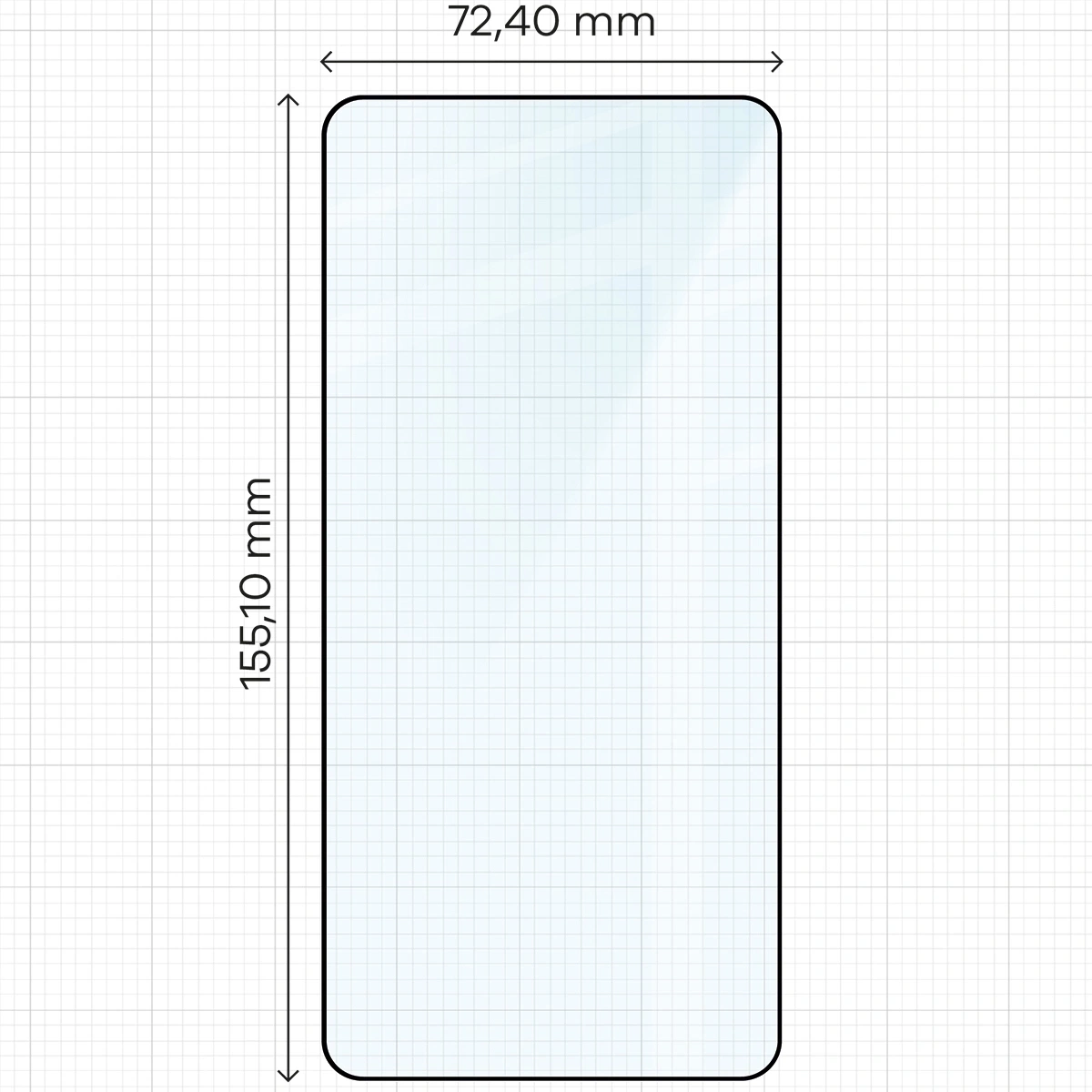 Kryt BIZON Edge Pack 2x screen glass + camera glass Samsung Galaxy S25 Edge
