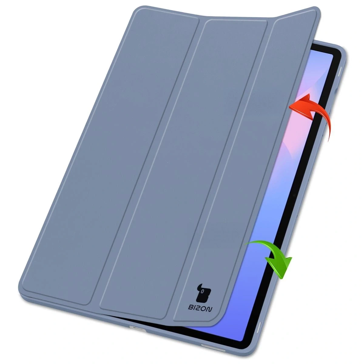 Kryt BIZON Case Tab Lizard Samsung Galaxy Tab S10 FE+ Plus lavender