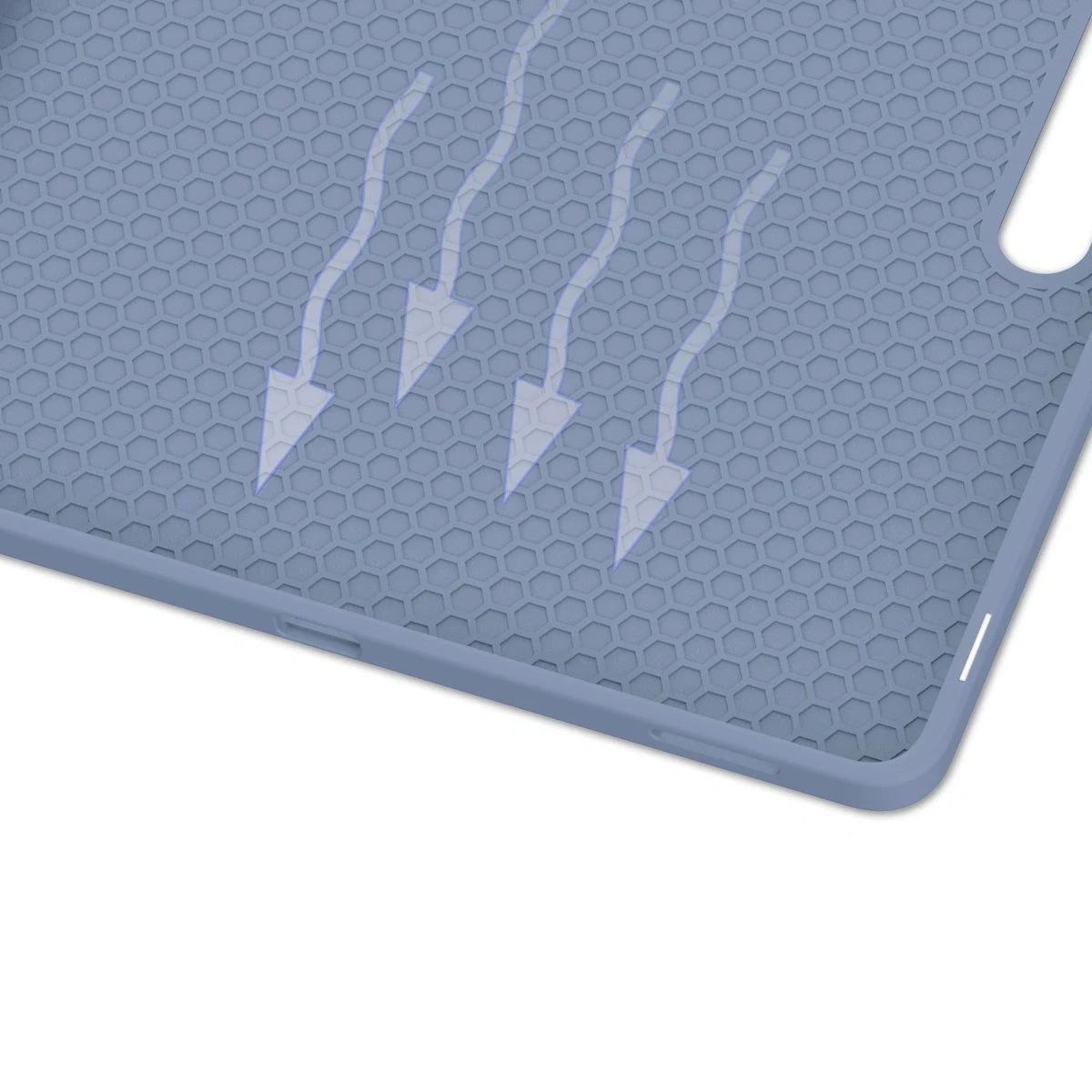 Kryt BIZON Case Tab Lizard Samsung Galaxy Tab S10 FE+ Plus lavender