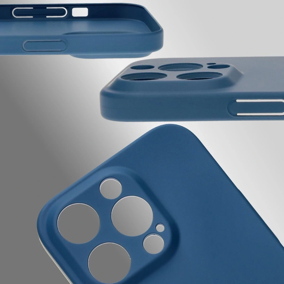 Kryt BIZON Case Lupka Apple iPhone 14 Pro blue