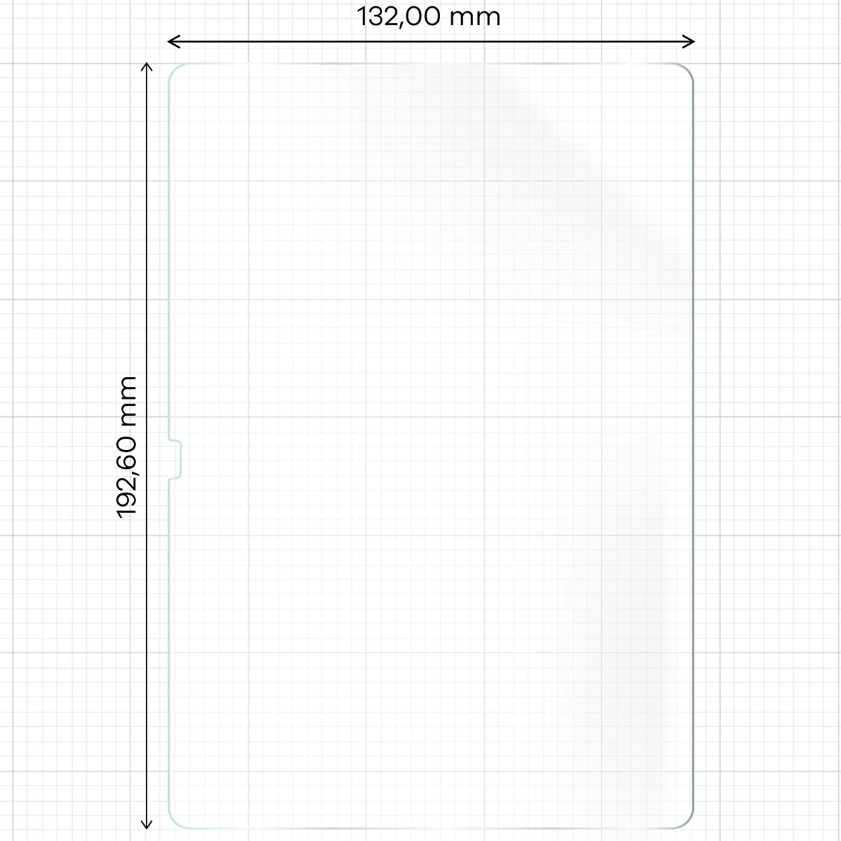 Kryt BIZON Film Tab Papirus Samsung Galaxy Tab S10 FE+ Plus [2 PACK]