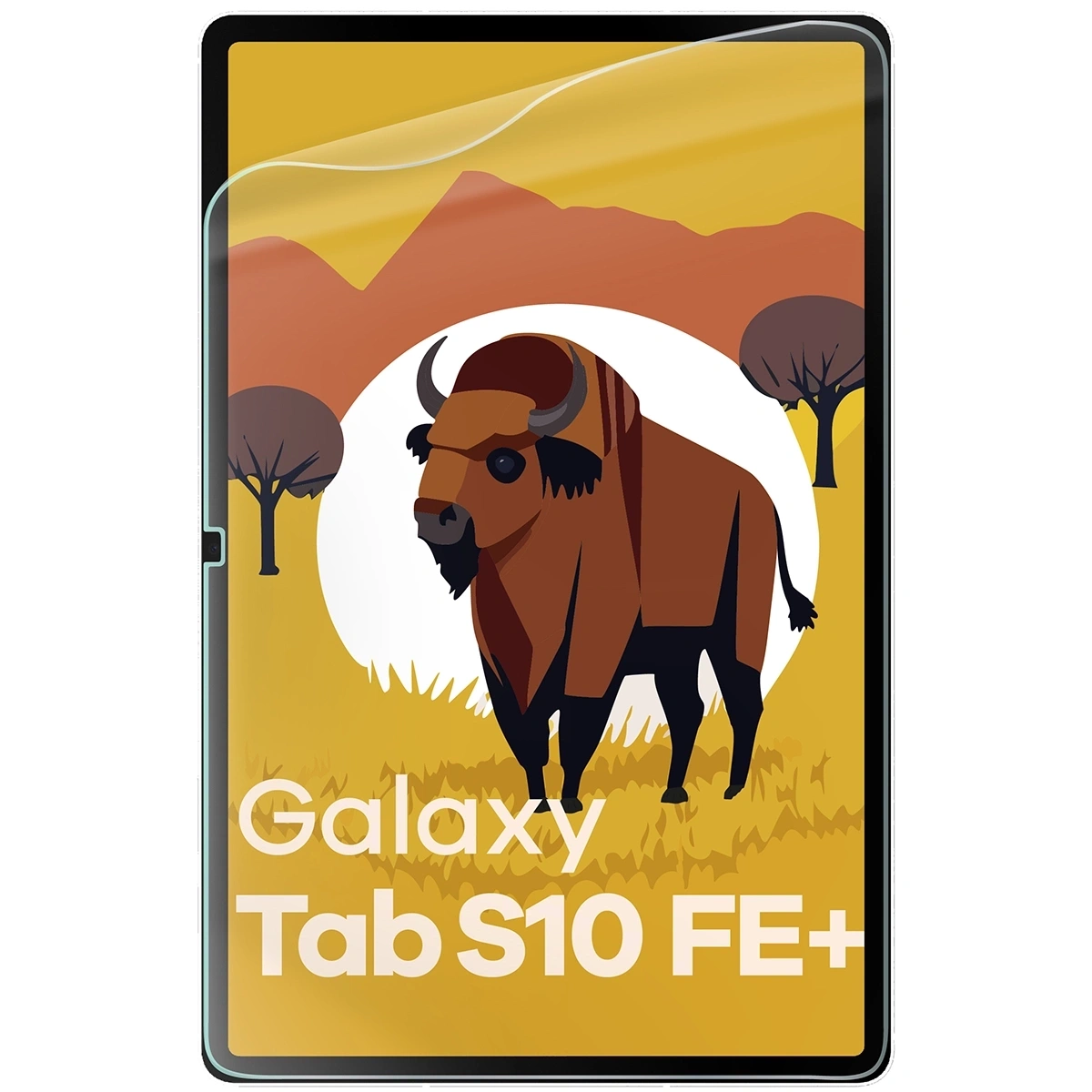 Kryt BIZON Film Tab Papirus Samsung Galaxy Tab S10 FE+ Plus [2 PACK]