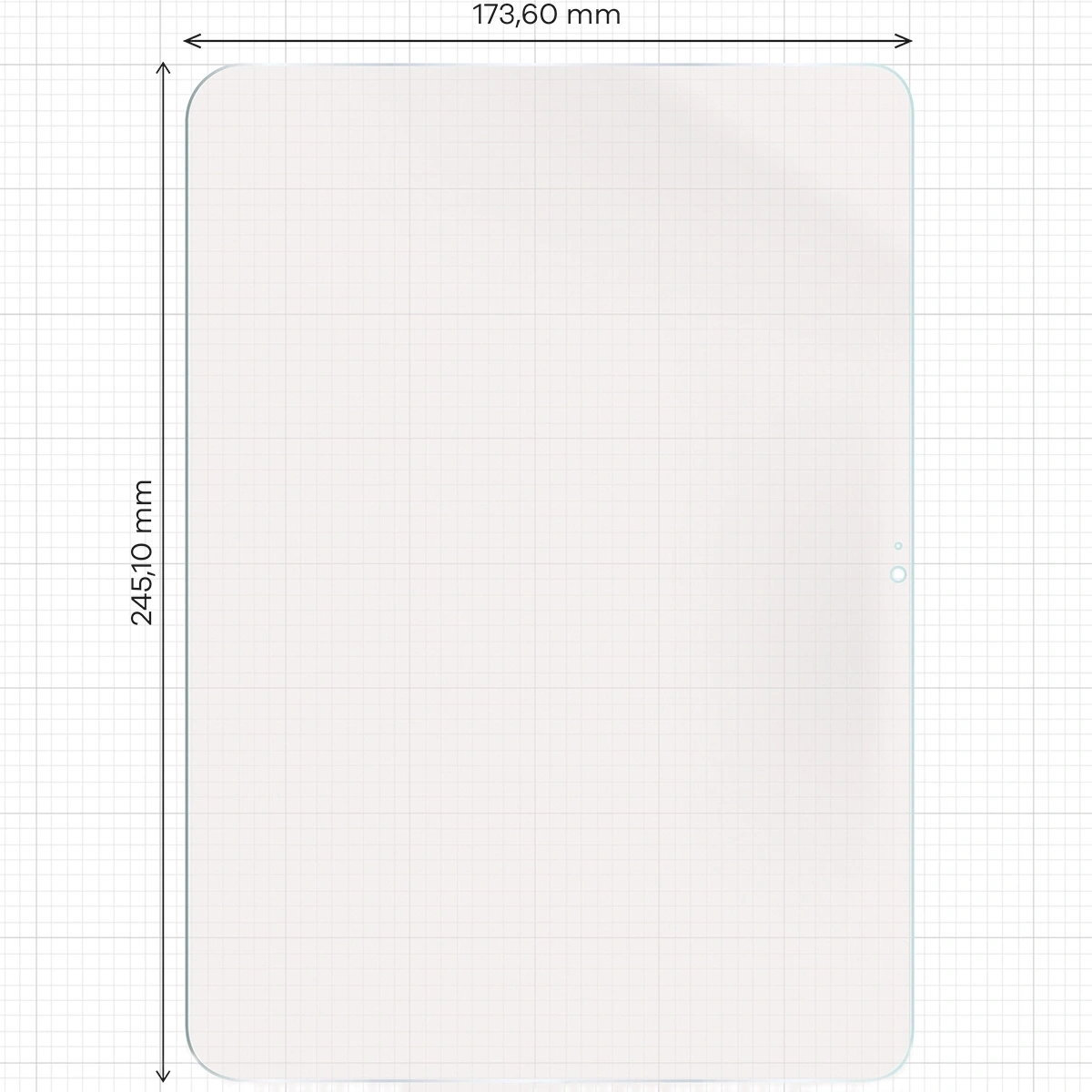 Ochranné sklo Bizon Glass Tab Film Sun Apple iPad 10.9" 2022 / 11" 2025 [2 PACK]