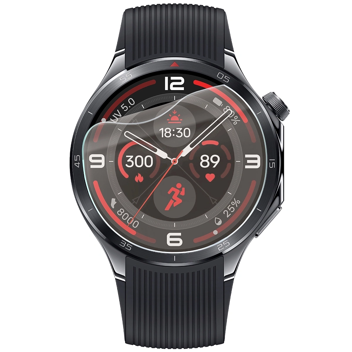 Ochranné sklo Bizon Glass Watch Film Sun OnePlus Watch 3 [2 PACK]