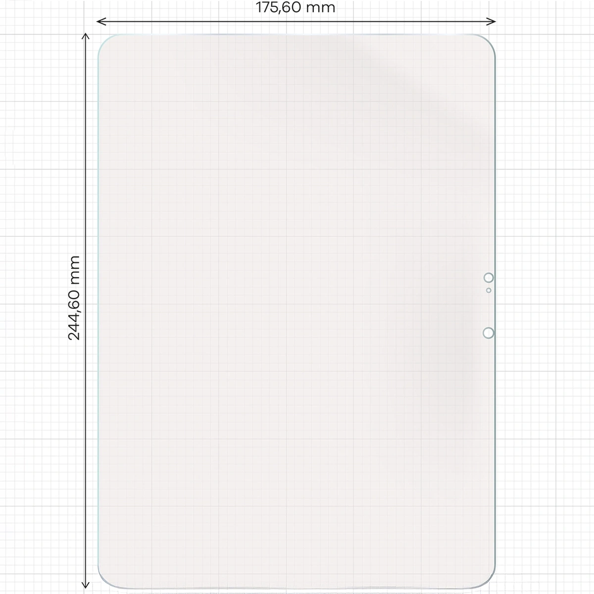 Ochranné sklo Bizon Glass Tab Film Sun Apple iPad Air 13" 2024 / 13" 2025 [2 PACK]