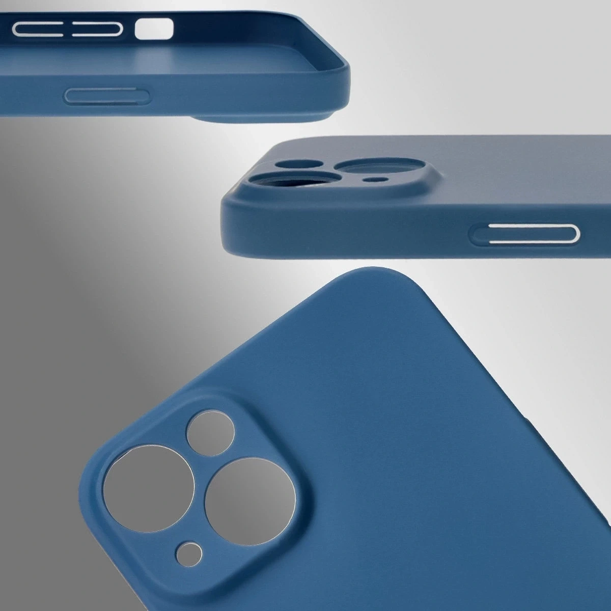 Kryt BIZON Case Lupka Apple iPhone 14 blue