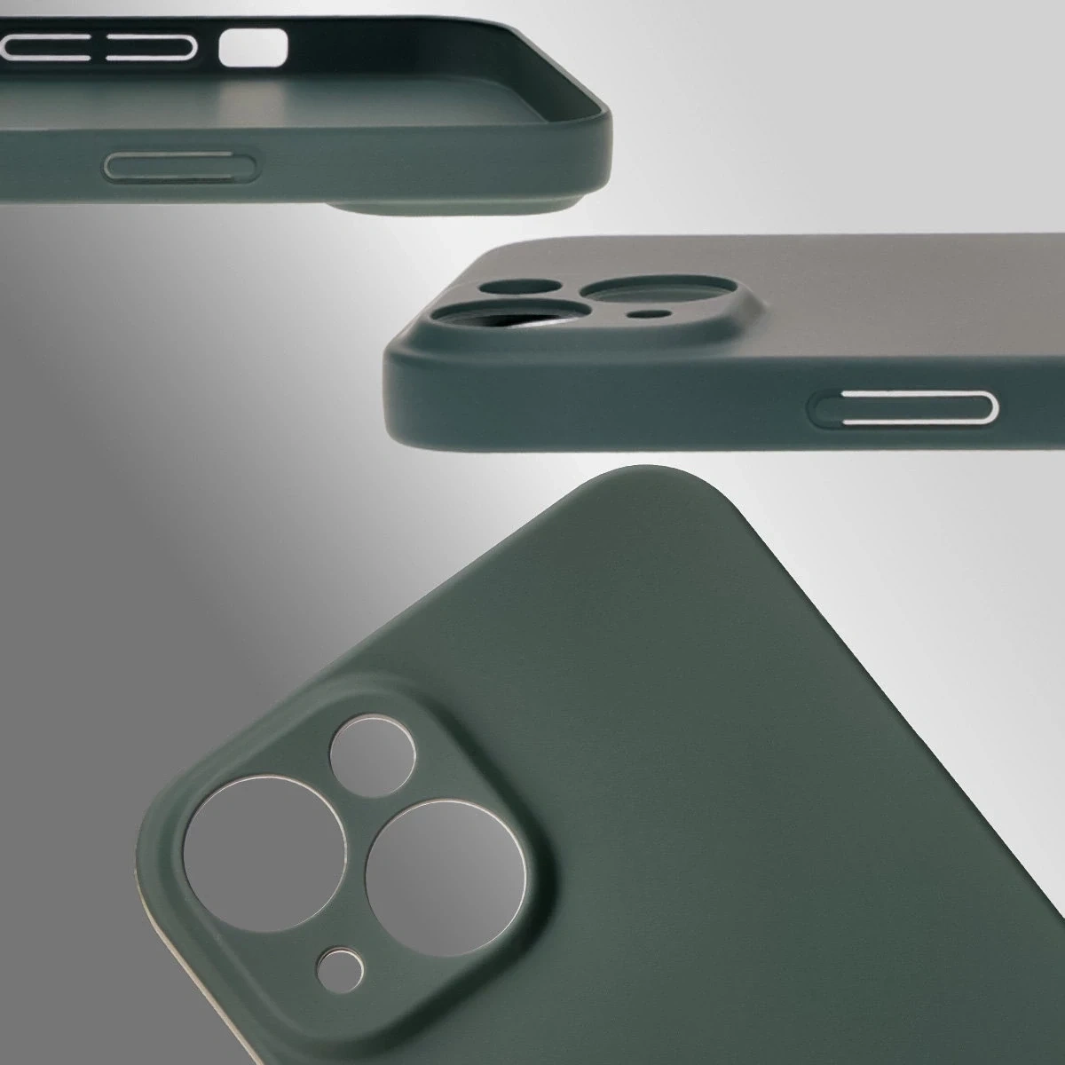 Kryt BIZON Case Lupka Apple iPhone 14 green