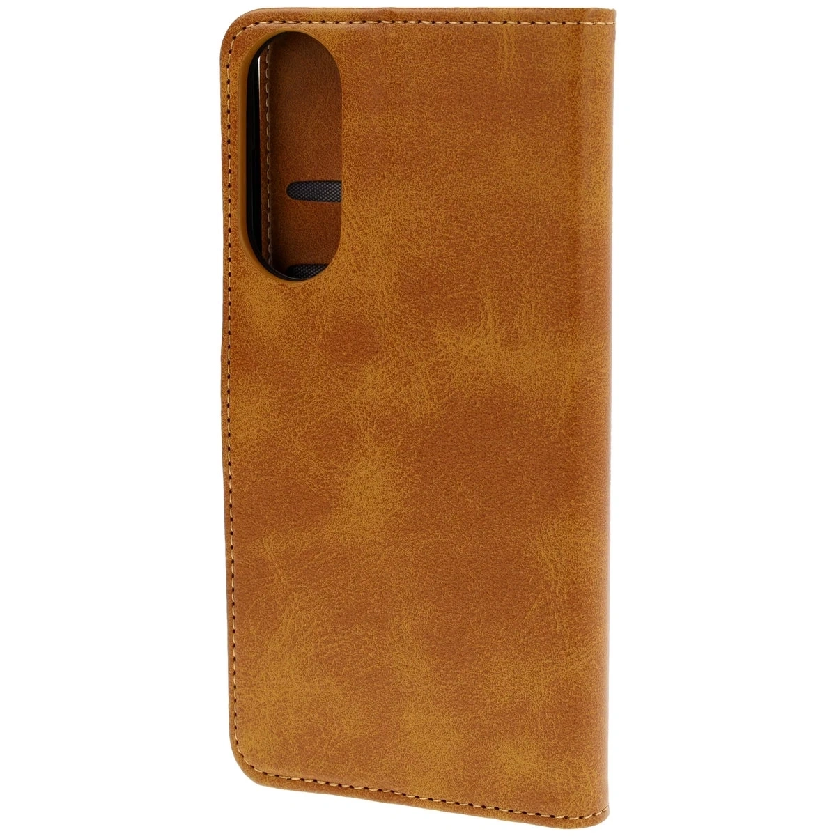 Kryt BIZON Case Pocket Samsung Galaxy S25 Edge brown
