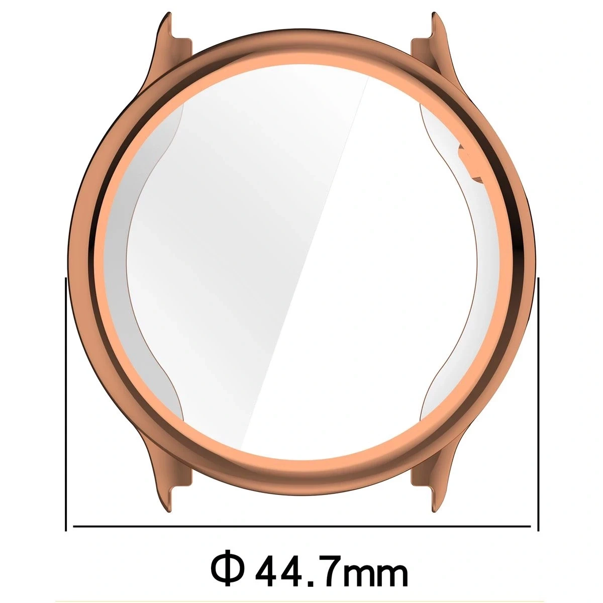 Kryt Bizon Case Watch Felipe Garmin Vivoactive 6 rose gold