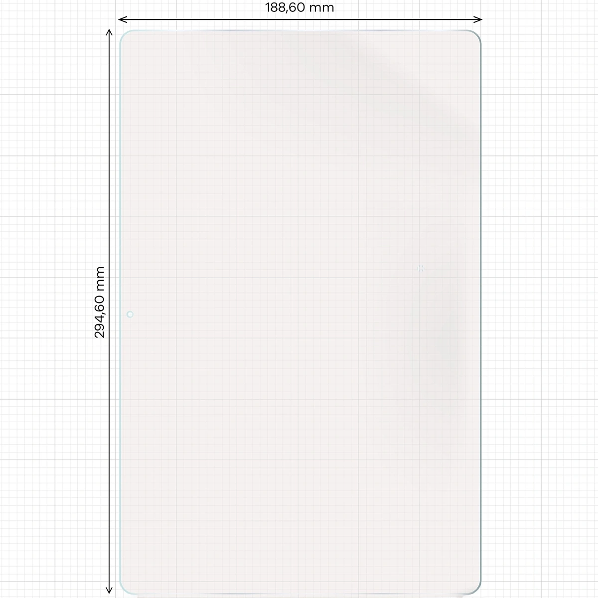 Ochranné sklo Bizon Glass Tab Film Sun Samsung Galaxy Tab S10 FE+ Plus [2 PACK]