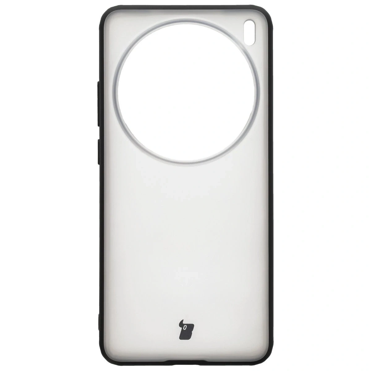 Kryt Bizon Case Angelo Vivo X200 Pro smoked with a black frame