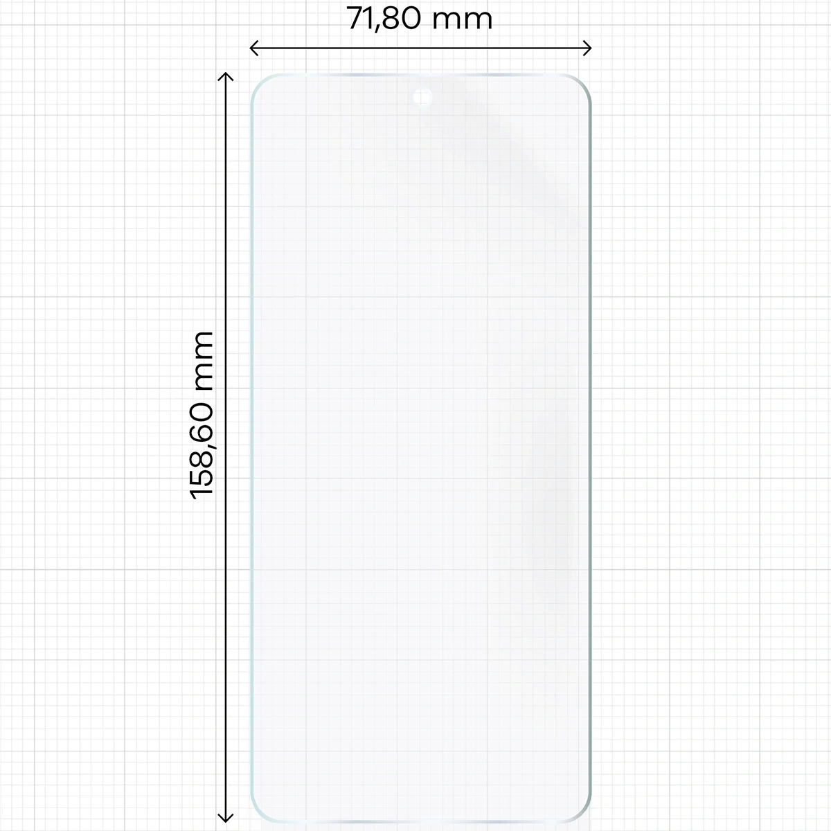 Ochranné sklo Bizon Glass Film Sun Vivo V50 Lite 5G [2 PACK]