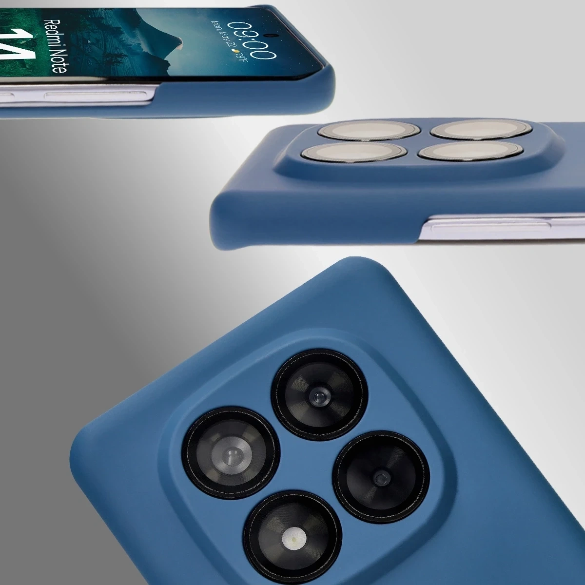 Kryt Bizon Case Lupka Xiaomi Redmi Note 14 Pro 5G blue