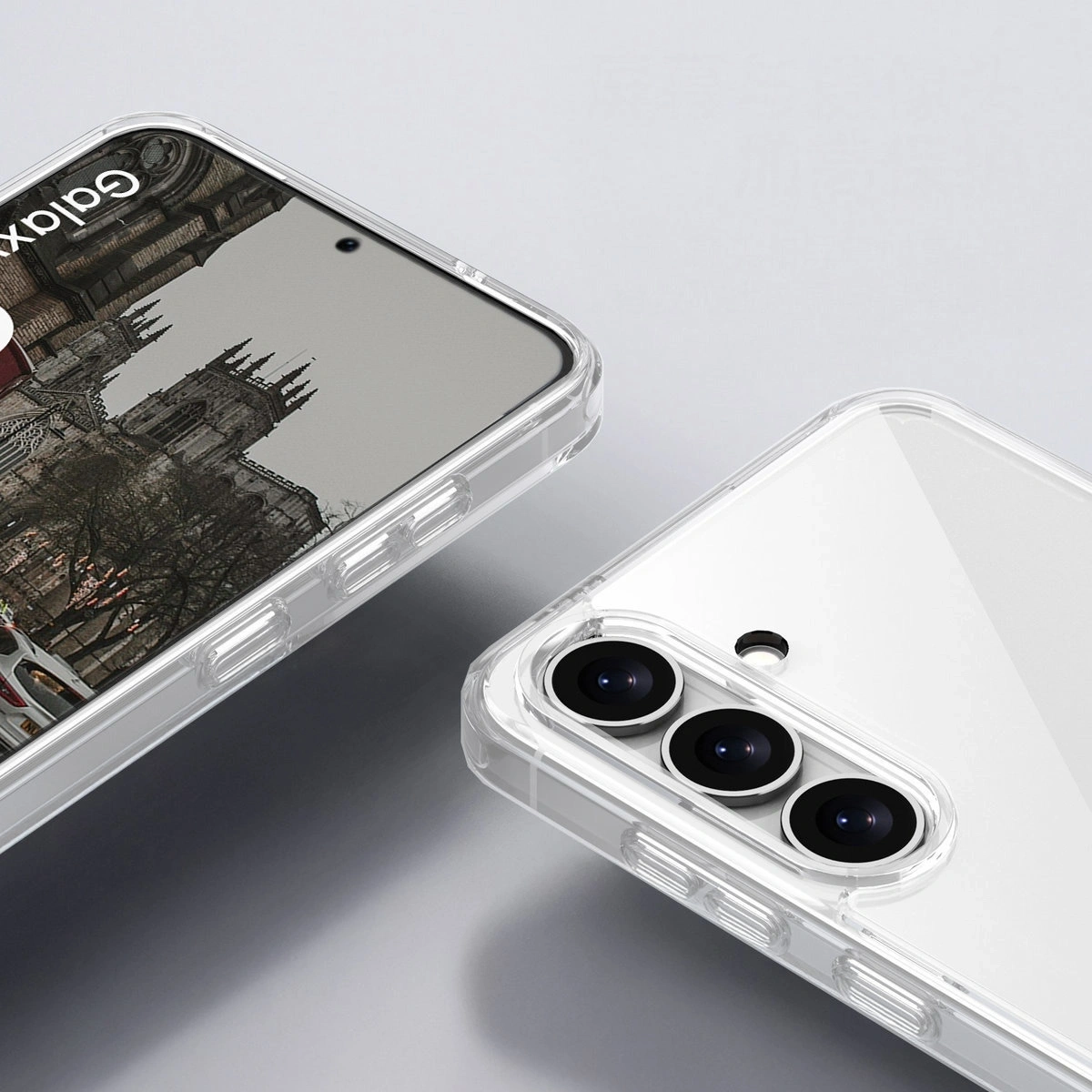 Kryt Bizon Case Halo Samsung Galaxy S25 clear