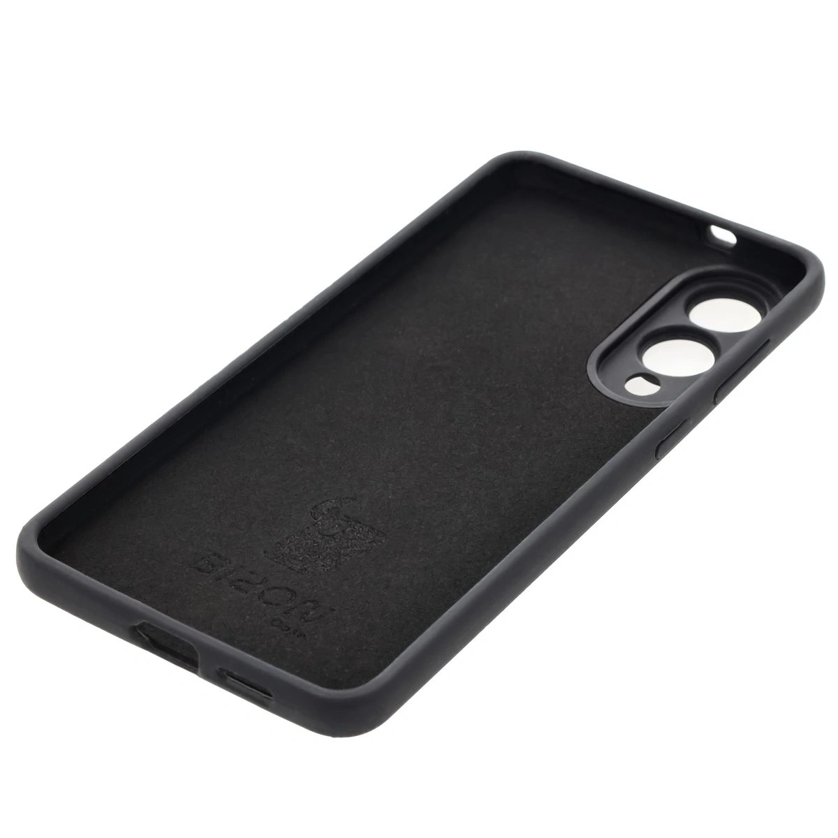 Kryt Bizon Soft Case Samsung Galaxy S25 Edge black