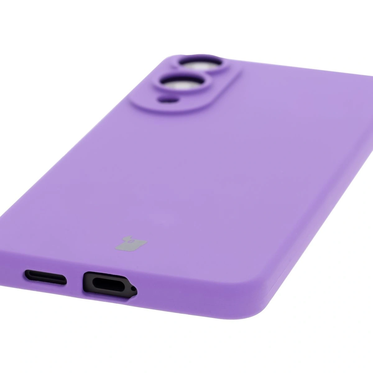 Kryt Bizon Soft Case Samsung Galaxy S25 Edge purple
