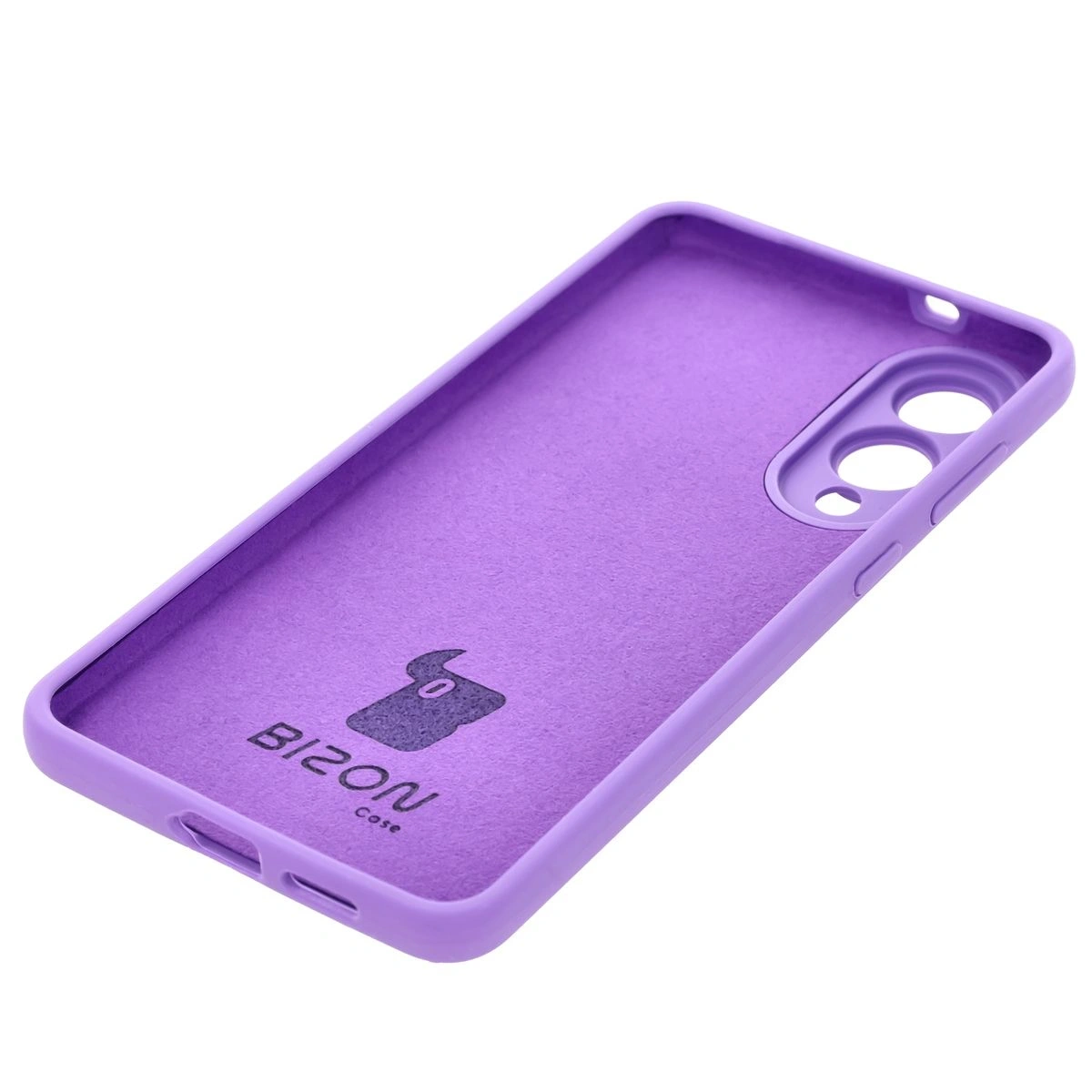 Kryt Bizon Soft Case Samsung Galaxy S25 Edge purple