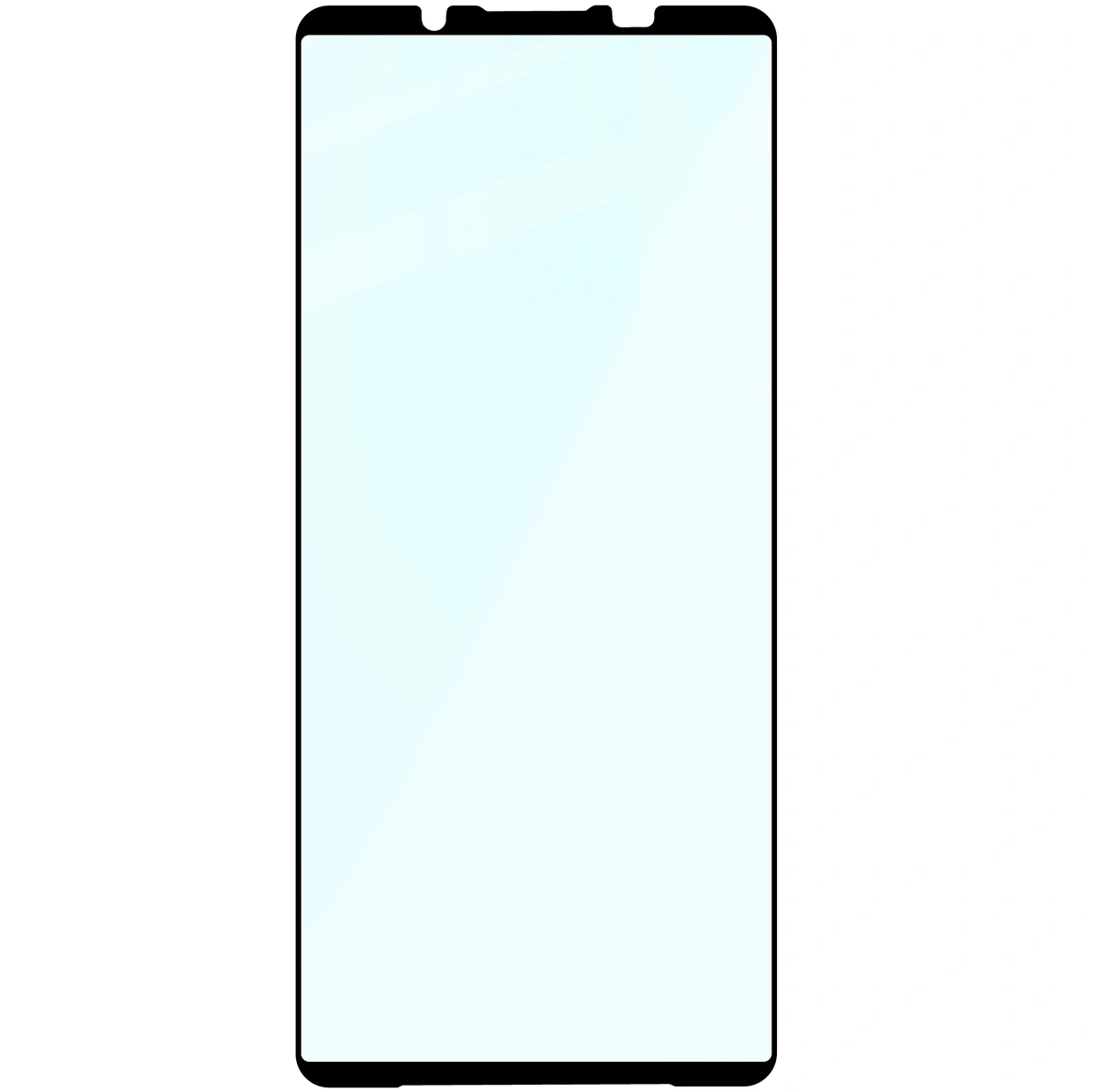 Ochranné sklo Bizon Glass Edge 2 Xperia 1 VII black frame