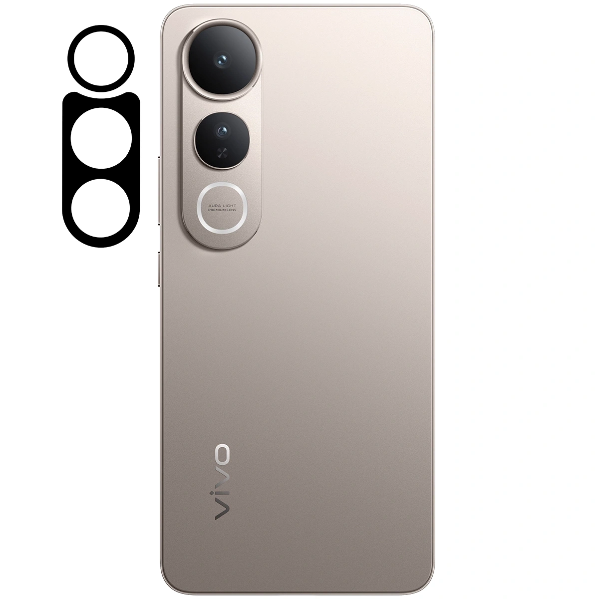 Ochranné sklo Bizon Glass Lens Vivo V50 Lite 4G / 5G [2 PACK]