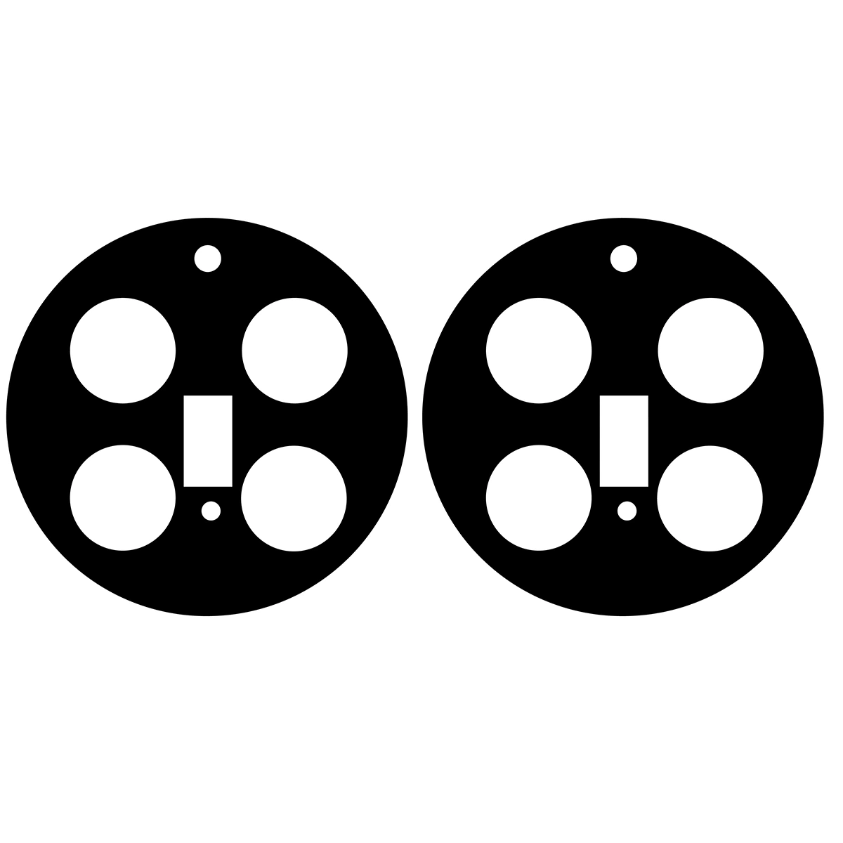 Ochranné sklo Bizon Glass Lens Vivo X200 Pro [2 PACK]