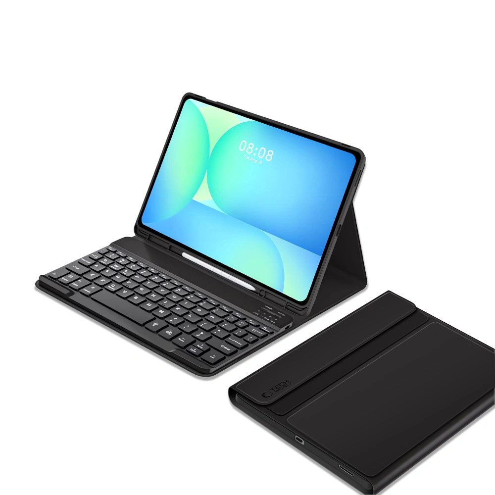 Kryt Tech-Protect SmartCase Pen + Keyboard Samsung Galaxy Tab S10 FE+ Plus 13.1 X620 / X626b Black