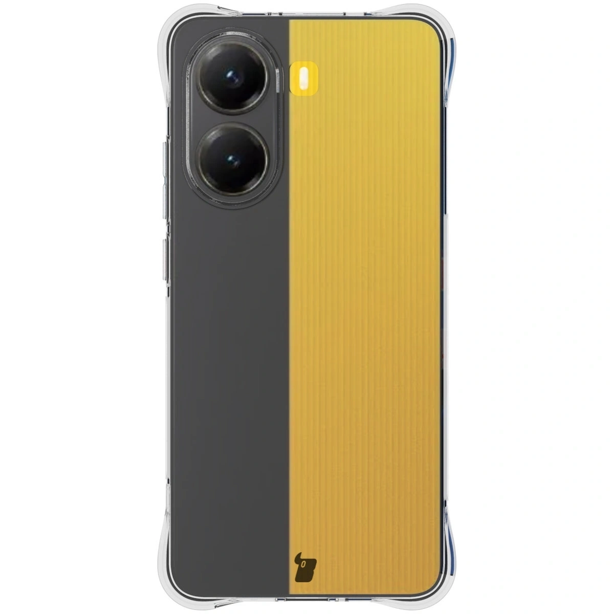 Kryt Bizon Case Clear Pack case + 2x screen glass Xiaomi POCO X7 Pro