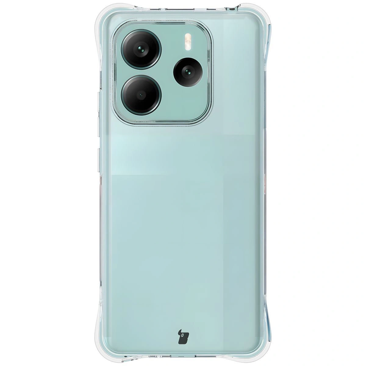 Kryt Bizon Case Clear Pack case + 2x screen glass Xiaomi Redmi Note 14 5G