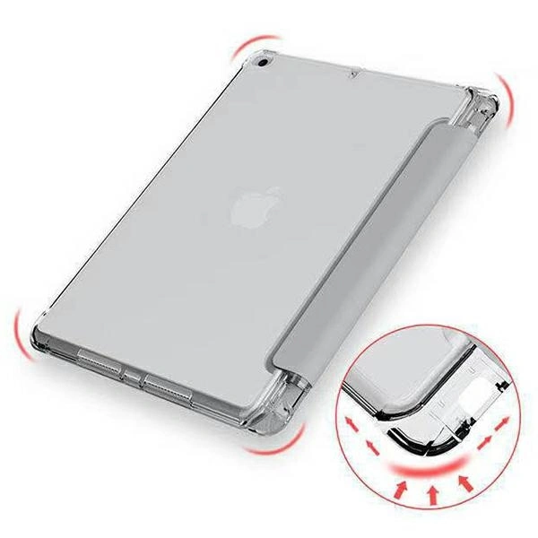 Kryt Mercury Clear Back Cover Apple iPad 10.9" 2022 / 11" 2025 grey