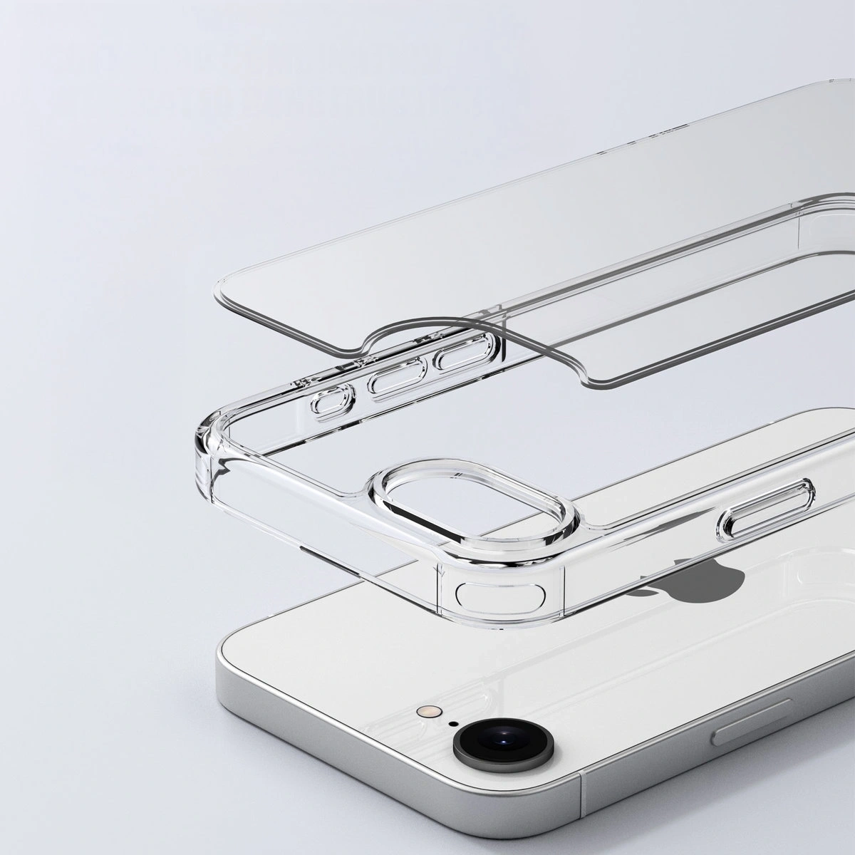 Kryt Bizon Case Halo Apple iPhone 17e / 16e clear