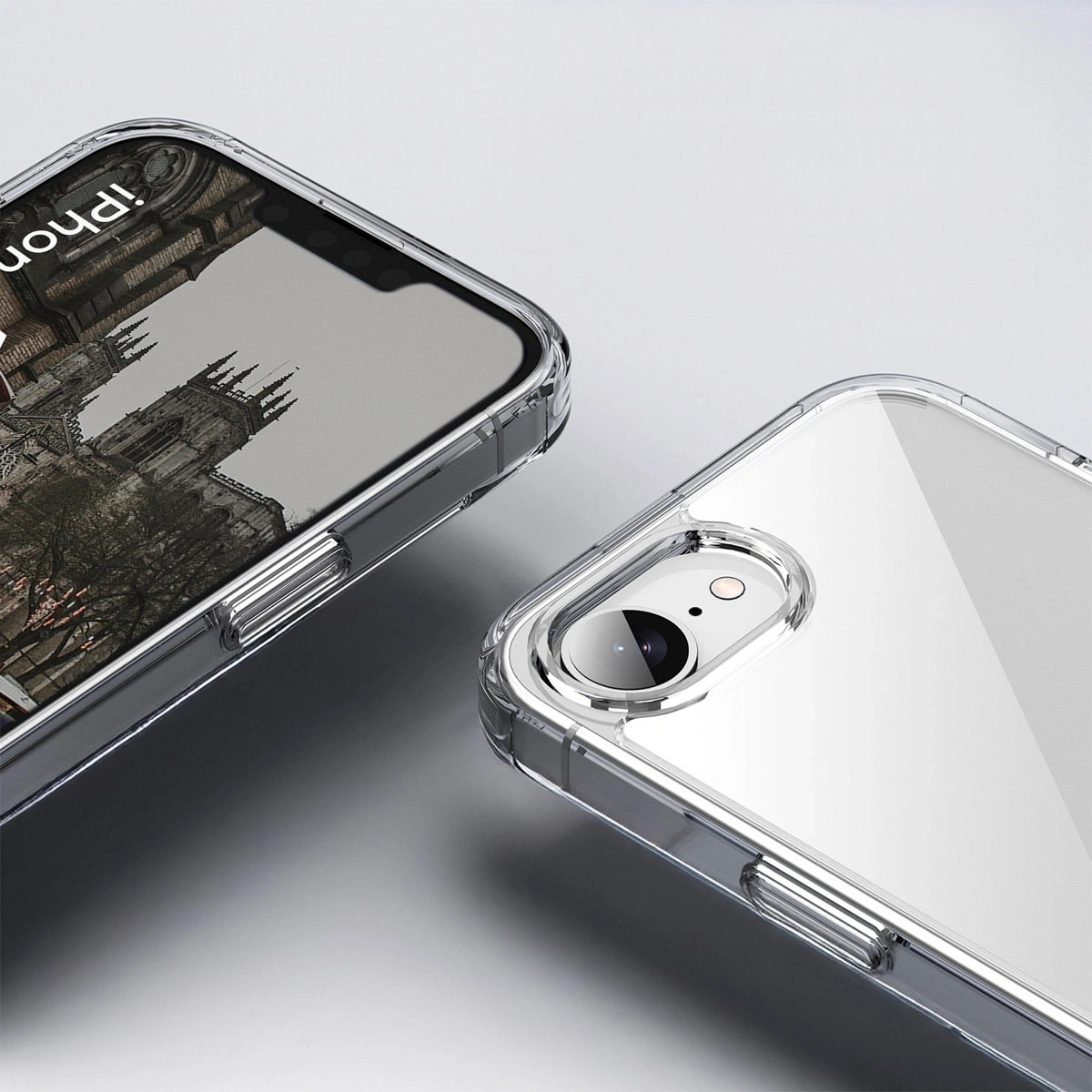 Kryt Bizon Case Halo Apple iPhone 17e / 16e clear