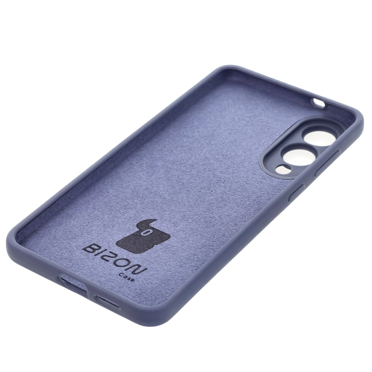 Kryt Bizon Soft Case Samsung Galaxy S25 Edge dark blue