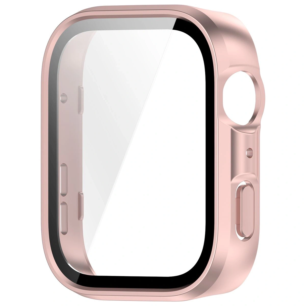 Kryt Bizon Case+Glass Watch Huawei Watch Fit 4 satin pink