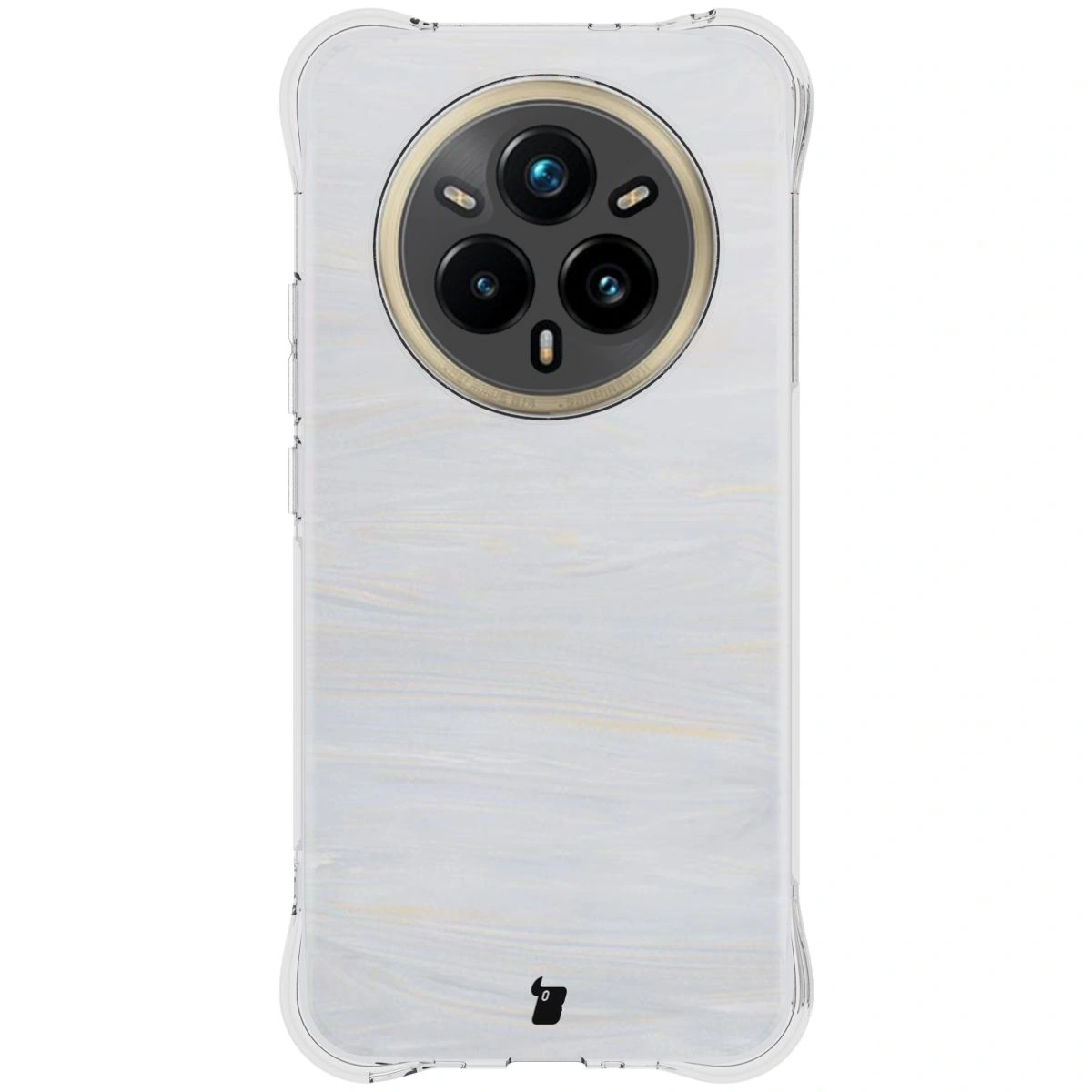 Kryt Bizon Case Clear Pack case + 2x screen film Realme 14 Pro+ Plus 5G