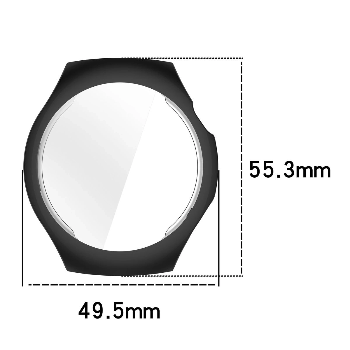 Kryt Bizon Case Watch Felipe Huawei Watch 5 46mm black