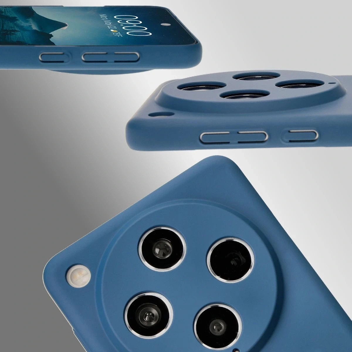 Kryt Bizon Case Lupka Oppo Find X8 Pro blue