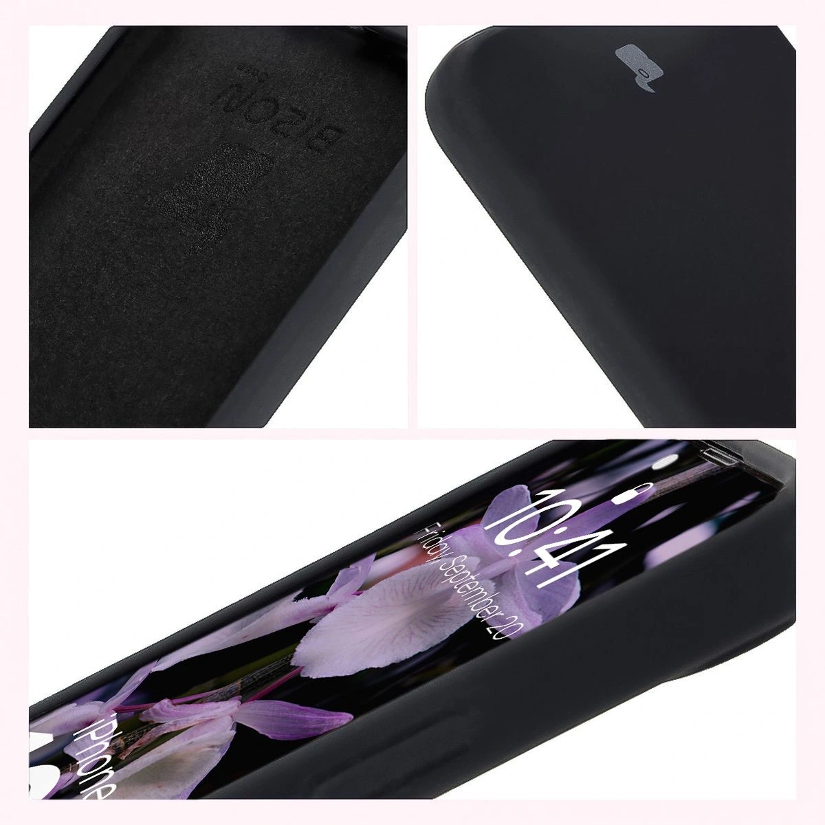 Kryt Bizon Soft Case Apple iPhone 17e / 16e black